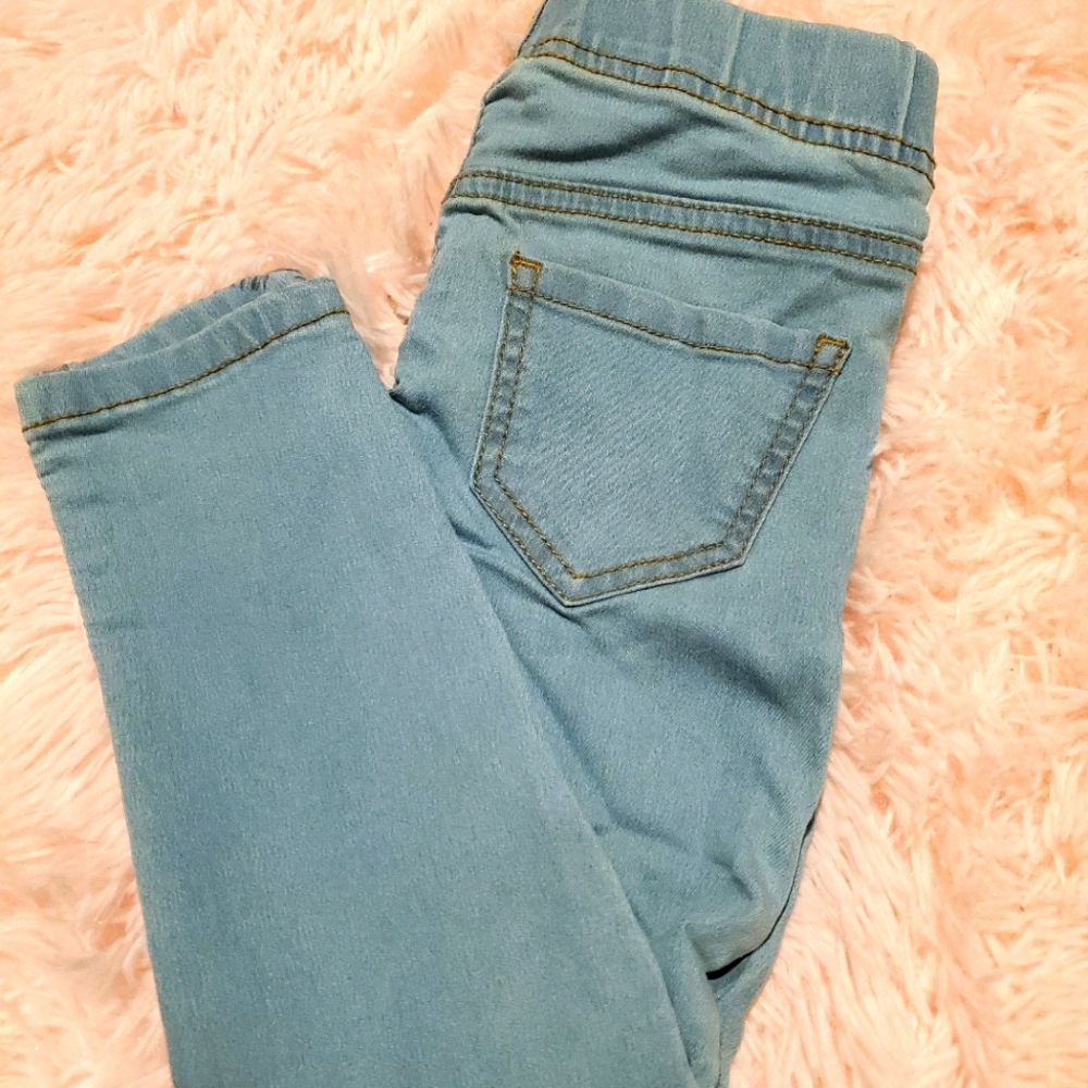 Girls light blue jeans New